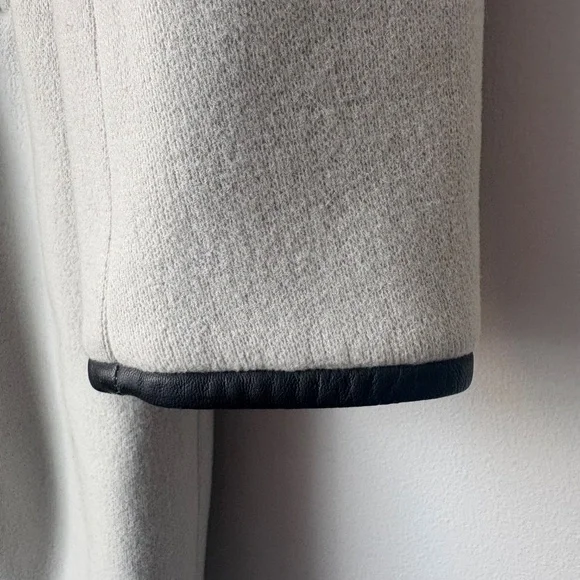 TURNOVER Ivory wool coat EU 36 - Picture 11 of 16